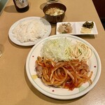 ピクルス - チキンソテー定食