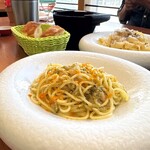 YUKA伊 - 本日のパスタ（ブロッコリーとカラスミのパスタ）