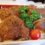 sobadokoroajisai - 味噌ヒレカツ弁当