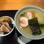 味処 むさし野 - 塩そばと季節のご飯