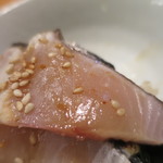 味処 むさし野 - 釣り鰆(アップ)