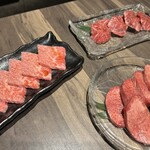 焼肉あがり 本店 - カルビ、ハラミ、牛タン