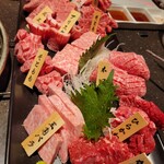 Yakiniku ao - 希少部位12種(4人前分)