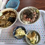 たちばな - ミニネギトロ丼セット