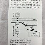 甍 - ショップカード  裏面