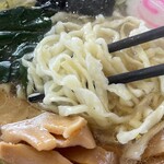 中華白河屋 - 麺アップ