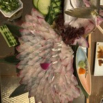 玄海の活魚と糸島直送の食 博多居酒屋 どげん海 - シマアジ