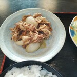 食堂もり川 - 牛肉煮込 ♪