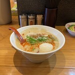 イロハヤラーメン にしむら亭 - 担々麺＋特製味玉