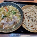 久兵衛屋 - 料理写真:野菜つけ汁うどん(小盛)(540円)