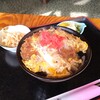 手造りほうとうあずま - ミニかつ丼550円