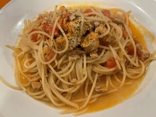 Trattoria Baffo - あん肝のオイル和え