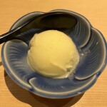 かっぽう庵 江上 - ゆずシャーベット