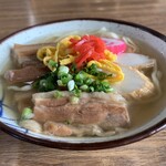 当南食堂 - 三枚肉そば（600円）2023.11