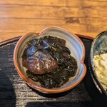 潤の珈琲 - 行徳の海苔と椎茸の炊いたん