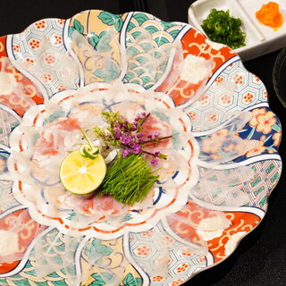 冬場はふぐコースを数多くご用意