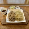 Oomori - 料理写真:・たべくらべ 1,200円/税込
(せいろ：福井 大野産、田舎二八：茨城 常陸秋そば)