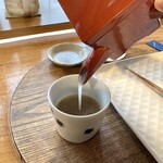 おおもり - とろとろの蕎麦湯