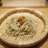 日本橋 蕎ノ字 - 江戸味噌で蕎麦をリクエスト