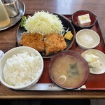 餃子会館 - ヒレカツランチ