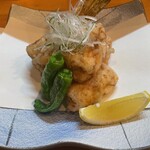 季節料理 よし野 - フグ唐揚げ