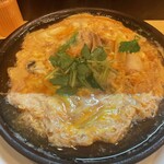 季節料理 よし野 - かきと長葱玉子とじ