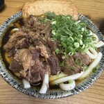 肉うどん まつだ - 料理写真:肉々うどん 丸天トッピング