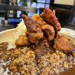 みどり食堂 - 唐揚げカレー1000円