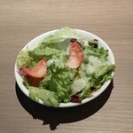 machinobisutoropampukin - セットのサラダ