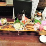 酒肴商店 アジト - お造り二人盛り