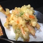 円弧 - 野菜かき揚げの単品（120円）