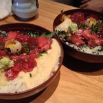 銀座 寿司処 まる伊 銀座総本店 - づけとろちらし & づけちらし