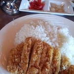 広陵カントリークラブレストラン - カツカレー