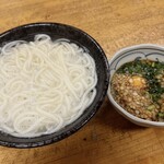 釜揚げうどん 戸隠 - 釜揚げ卵入り（並）