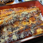 桑名屋 - 山椒をかけて