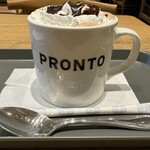 PRONTO - カフェモカ　ホイップのせ