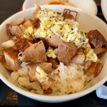 Bannai Mitohigashiten - ねぎ塩炙り焼豚ご飯