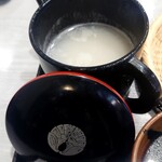 三吉橋 小嶋屋 - 蕎麦湯