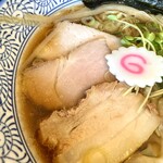 Aube - 白河風ワンタン麺のチャーシュー♡