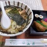 Monzen Soba Yamahiko - 稲荷門前そば 1,500円