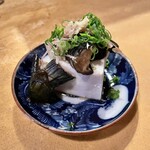 18キッド - 冷奴 茄子の揚げ浸し乗せ