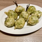 Osteria Benedetta - 青のりのゼッポレ