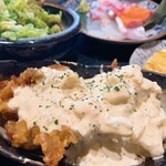 かし和 - スペシャル定食のチキン南蛮