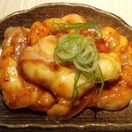 薩摩焼肉　黒桜 - 『ホソ(小腸)』(550円)！ぷりっぷりに、脂がのっていて あまうま～な逸品！！＼(◎o◎)／！！