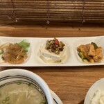 中国料理 堀内 - 小皿三種盛り