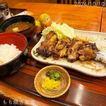 鳥光 - ☺︎もも焼き定食 ¥1850