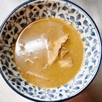 中華蕎麦 とみ田 - お持ち帰り用つけめん　スープ