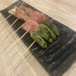Kushidokoro Nishugin - 野菜串5種盛