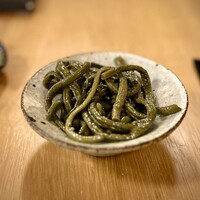 蕎麦おさめ - ■ぜんまいの含め煮
                    私は、これをいただかないと始まらない(^^)