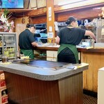 お好み焼 千草 - 店内